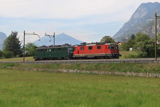 FFS Ae 6/6 11421 'Graubnden / Grischun' e Re 4/4 II 11156